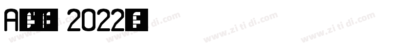 AdiCup Q 2022字体转换